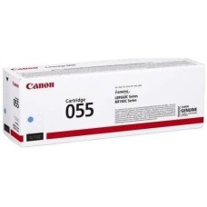 Картридж лазерный CANON Картридж лазерный 055C 3015C002 голубой бар.в компл. (2100стр.) для LBP663Cdw/LBP664Cx/MF746Cx/MF742Cdw/MF744Cdw
