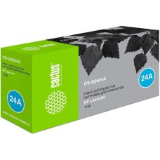 CACTUS Картридж лазерный CS-Q2624A Q2624A черный (2500стр.) для HP LJ 1150