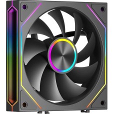 PCCOOLER Вентилятор для корпуса F3 X120 ARGB 120х120x25 черный 4-pin 28.4дБ (F3X120-BKAC112-GL) Ret
