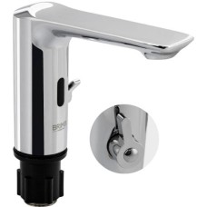 BRIMIX - Смеситель сенсорный для раковины, с регулировкой температуры воды на корпусе, латунный корпус, цвет ХРОМ. 0888