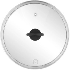 RONDELL Крышка Handy RDA-1687 d=26см крыш.прозрачный руч.черная