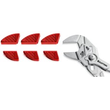KRAFTOOL Vise-Wrench сменные защитные накладки на губки, для клещей 250 мм, набор из 3-х пар (22067-S3)