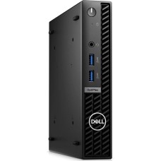DELL Неттоп Optiplex MFF 7010 Micro Intel Core i5 13500T, DDR4 8ГБ, 512ГБ SSD, Intel UHD Graphics 770, Windows 11 Pro, черный [7010-5851]
