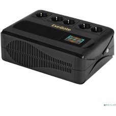 Exegate EX295685RUS ИБП ExeGate NEO Smart BU-800.LCD.AVR.5SH <800VA/480W, цветной LCD-дисплей, AVR, 5*Schuko, Black>