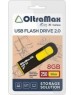 USB флэш-накопитель OLTRAMAX OM-8GB-250-желтый