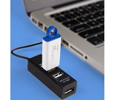 USB-хаб REXANT (18-4103) 4 порта, черный