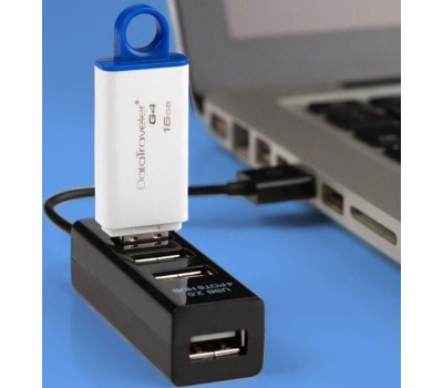 USB-хаб REXANT (18-4103) 4 порта, черный