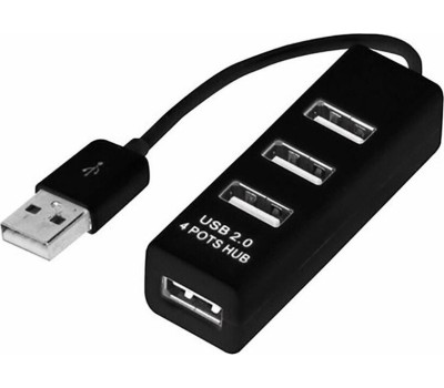 USB-хаб REXANT (18-4103) 4 порта, черный