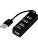 USB-хаб REXANT (18-4103) 4 порта, черный