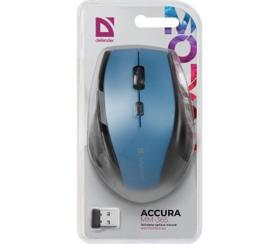 Мышь DEFENDER (52366) ACCURA MM-365 синий