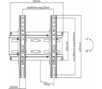 Кронштейн ULTRAMOUNTS UM836T для 17