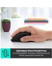 Мышь беспроводная LOGITECH WIRELESS M705 USB, черная (910-001949)