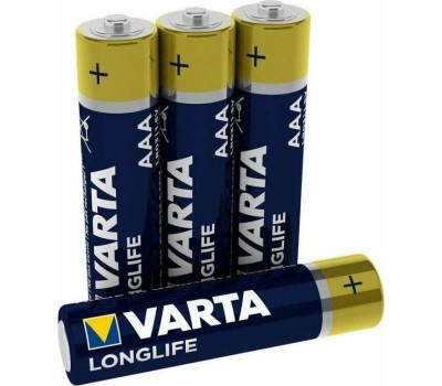 Элементы питания VARTA (04103101414) BL4 LR03 LONGLIFE ALKALINE (4103) (4103113414)