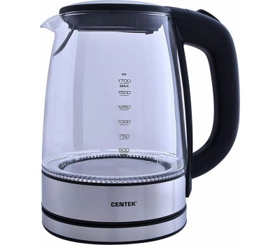 Чайник электрический CENTEK CT-0030 (1,7л. стекло)