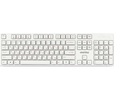 Клавиатура SMARTBUY (SBK-238U-W) ONE 238 USB, белый