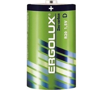 Элементы питания ERGOLUX (12442) R20SR2