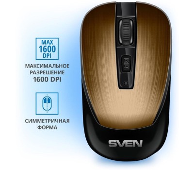 Мышь SVEN RX-380W античная бронза