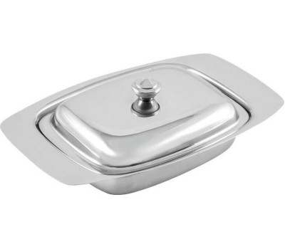 Масленка MALLONY Масленка с крышкой BD-500, объем 500 мл, нерж. сталь 0,5 мм (981045)