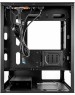 Корпус для ПК 1STPLAYER Корпус FIREBASE X3-M Black / mATX, TG 4x120mm LED fans inc. X3-M-BK-4F1