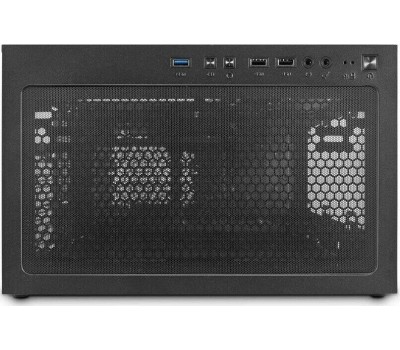 Корпус для ПК 1STPLAYER Корпус FIREBASE X3-M Black / mATX, TG 4x120mm LED fans inc. X3-M-BK-4F1