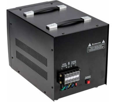 Стабилизатор однофазный пониженного напряжения REXANT (11-5025) REX-FR-5000 черный