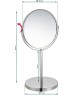 Зеркало UNISTOR SMILE косметическое двустороннее O 17см 210211