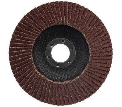 Торцевой круг KRANZ (KR-90-0013) Круг лепестковый торцевой P60, 125х22,2 мм