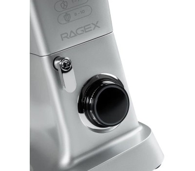 Кухонный комбайн 14 в 1 RAGEX R112, 4.5л, 1300Вт, цвет: 900 (серебристый), КИТАЙ