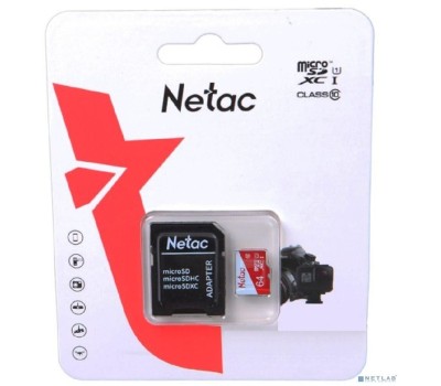 Карта памяти NETAC NT02P500ECO-064G-R