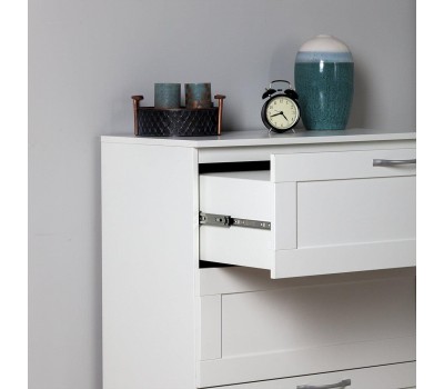 Корпусная мебель ГУД ЛАКК 2.02.02.060.1 СИРИУС комод 4 ящика белый RU (2 пак.)