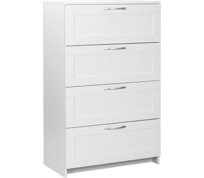 Корпусная мебель ГУД ЛАКК 2.02.02.060.1 СИРИУС комод 4 ящика белый RU (2 пак.)