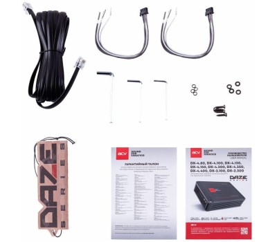 Автоусилитель ACV DX-4.350 V4 4*350Вт/4-3-2 канал/4-2 Ом/HPF/LPF/BP/BassBoost/High Input/D class