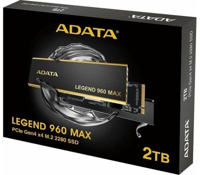 Накопитель SSD A-DATA SSD накопитель Legend 960 Max ALEG-960M-2TCS 2ТБ, M.2 2280, PCIe 4.0 x4, NVMe, M.2