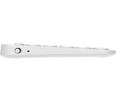 Клавиатура LOGITECH Клавиатура K380, беспроводная, Bluetooth, мембранная, заводское нанесение кириллицы, белый [920-009589]