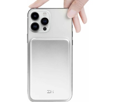 ZMI Внешний аккумулятор (Power Bank) P02ZM, 5000мAч, белый