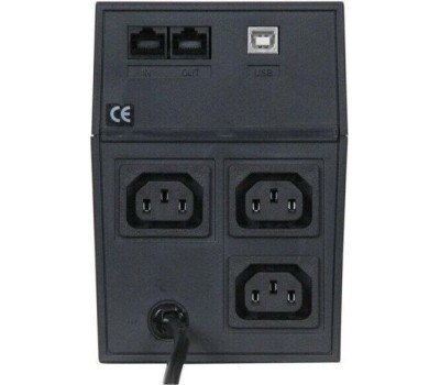 ИБП POWERCOM ИБП RPT-600AP EURO, 600ВA