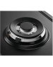 Варочная панель газовая ELECTROLUX Газовая варочная панель EGS6436K, 4 конфорки, эмалированная сталь, черный