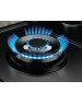 Варочная панель газовая ELECTROLUX Газовая варочная панель EGS6436K, 4 конфорки, эмалированная сталь, черный