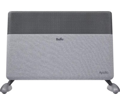 Конвектор BALLU Конвектор инверторный Apollo Digital Inverter Moon Gray BEC/ATI-2001, 2000Вт, с терморегулятором, с Wi-Fi, серый