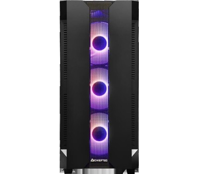 CHIEFTEC Корпус ATX Hunter, Midi-Tower, без БП, черный [gs-01b-op]