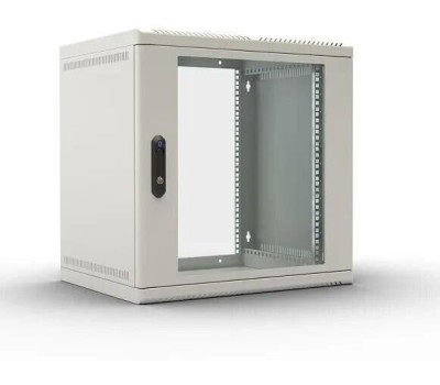 Электроника / Телекоммуникационные шкафы ЦМО Шкаф коммутационный ШРН-Эконом ШРН-Э-15.650 настенный, стеклянная передняя дверь, 15U, 600x746x650 мм