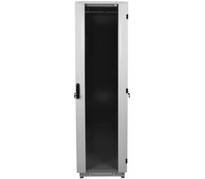 ЦМО Шкаф серверный ШТК-М-42.6.10-1ААА напольный, стеклянная передняя дверь, 42U, 600x2030x1000 мм