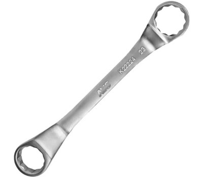 Ключ гаечный AVS TOOLS Ключ гаечный накидной изогнутый (21х23 мм) AVS K22123