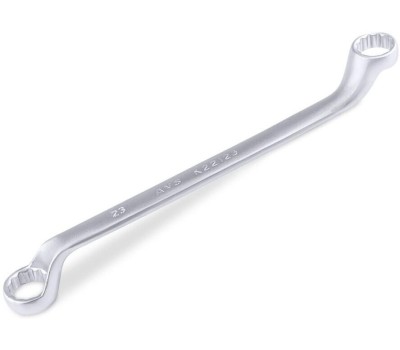 Ключ гаечный AVS TOOLS Ключ гаечный накидной изогнутый (21х23 мм) AVS K22123