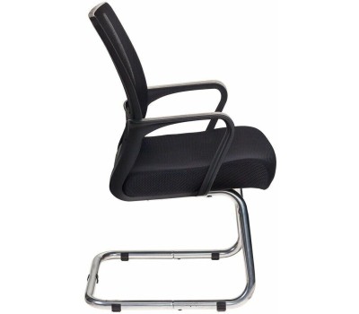 БЮРОКРАТ Кресло MC-209, сетка/ткань, до 120кг, черный [mc-209/b/tw-11]