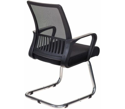 БЮРОКРАТ Кресло MC-209, сетка/ткань, до 120кг, черный [mc-209/b/tw-11]