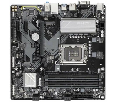 Материнская плата GIGABYTE Материнская плата B760M D3HP DDR4 (LGA1700, mATX, B760. 4xDDR4, RAID, 1xPCI-Ex16, 2xM.2, VGA+HDMI+DP) (B760M D3HP DDR4)