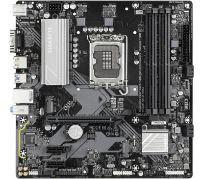 Материнская плата GIGABYTE Материнская плата B760M D3HP DDR4 (LGA1700, mATX, B760. 4xDDR4, RAID, 1xPCI-Ex16, 2xM.2, VGA+HDMI+DP) (B760M D3HP DDR4)