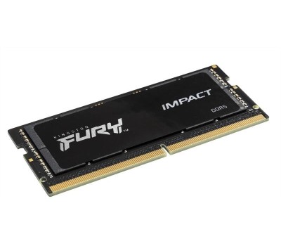 Оперативная память KINGSTON Оперативная память Fury Impact KF548S38IB-16 DDR5 - 1x 16ГБ 4800МГц, для ноутбуков (SO-DIMM), Ret