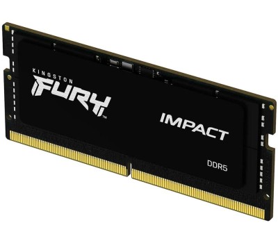 Оперативная память KINGSTON Оперативная память Fury Impact KF548S38IB-16 DDR5 - 1x 16ГБ 4800МГц, для ноутбуков (SO-DIMM), Ret